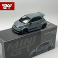 MINIGT 1:64 LB-WORKS x Abas Works Abarth 595 Grey