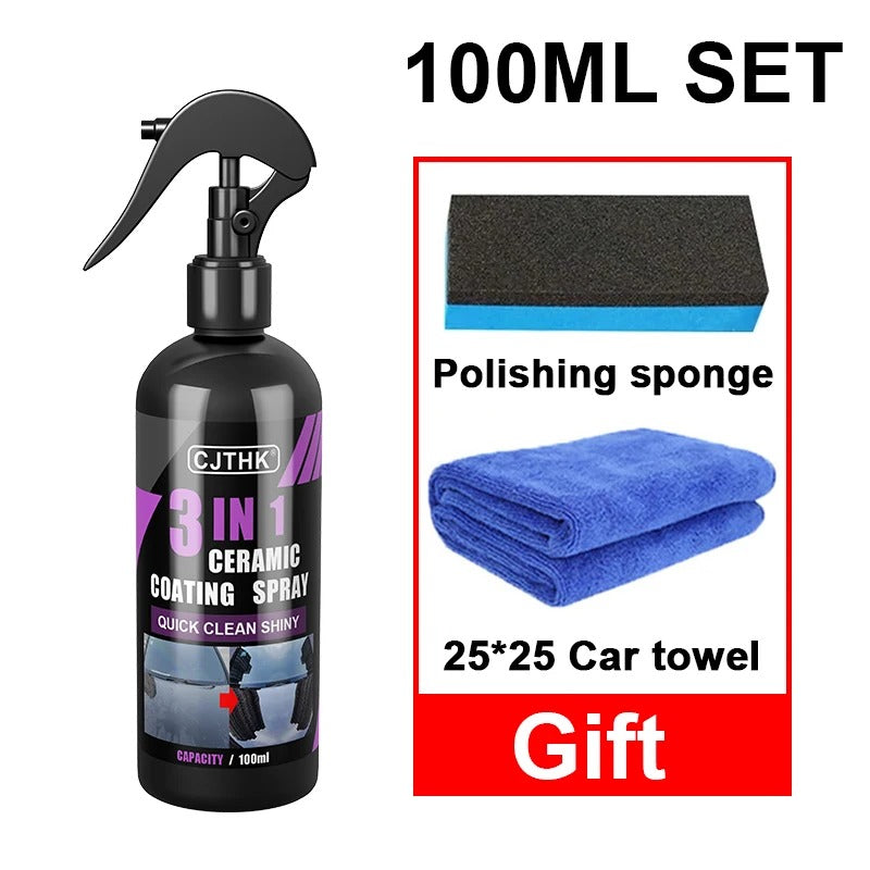 3 In 1 Car Ceramic Nano Liquid Coating Polish