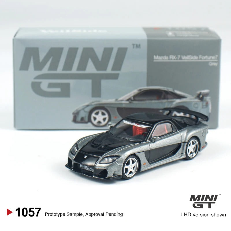MINIGT 1:64 Mazda RX-7 Veilside Fortune7 Grey