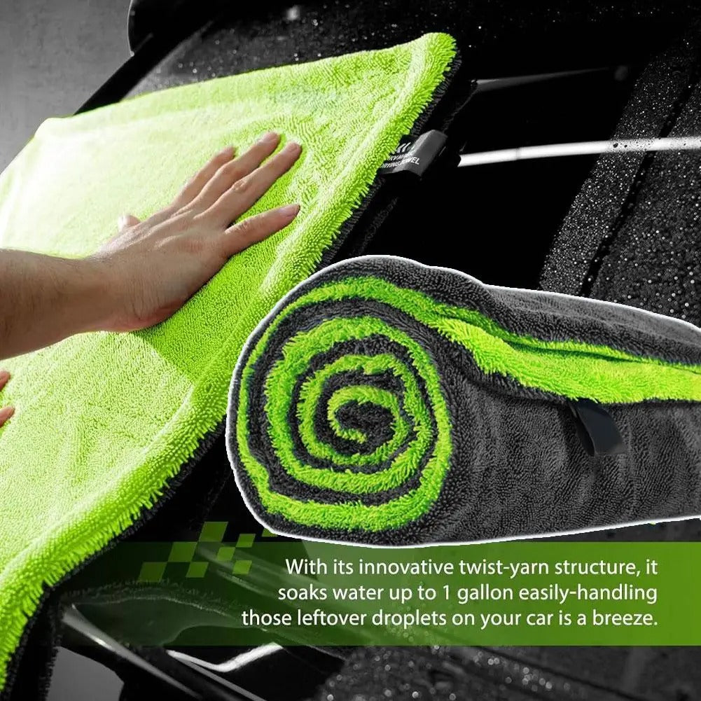1400GSM Full Size Microfibre Car Drying Towel High