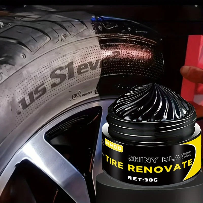 Black Durable Tyre Protection and Shine