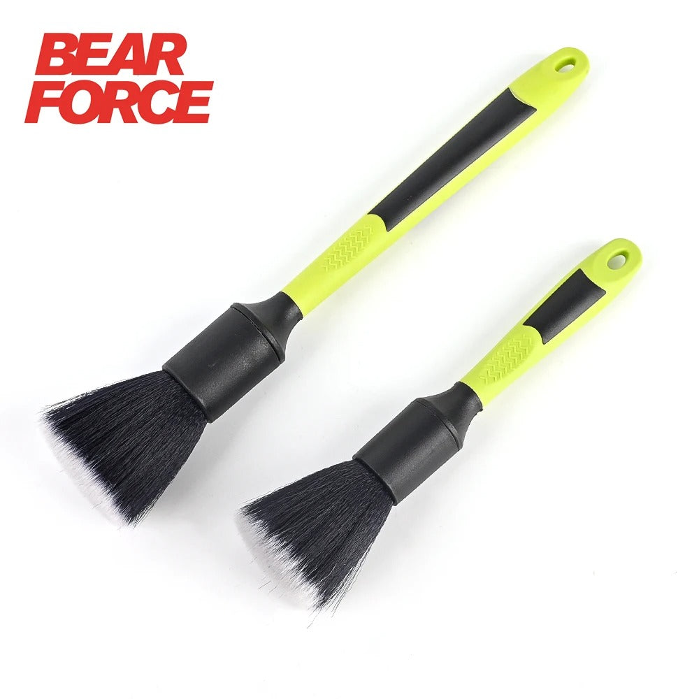 Bear Force 2Pcs Car Detailing Brush Set-Soft Detail Brushes