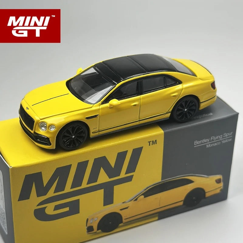 MINIGT 1:64 Bentley Flying Spur Monaco Yellow