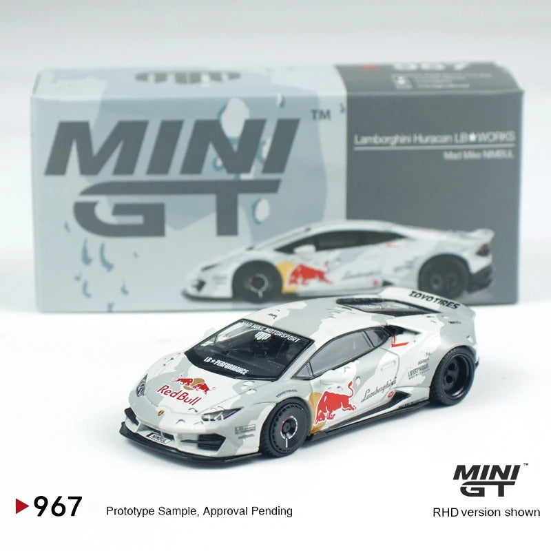 MINIGT 1:64 Lamborghini Huracan LB WORKS Mad Mike NIMBUL