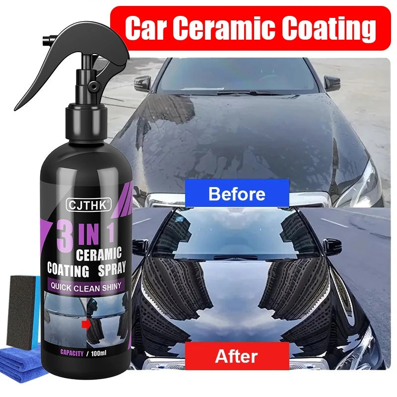 3 In 1 Car Ceramic Nano Liquid Coating Polish