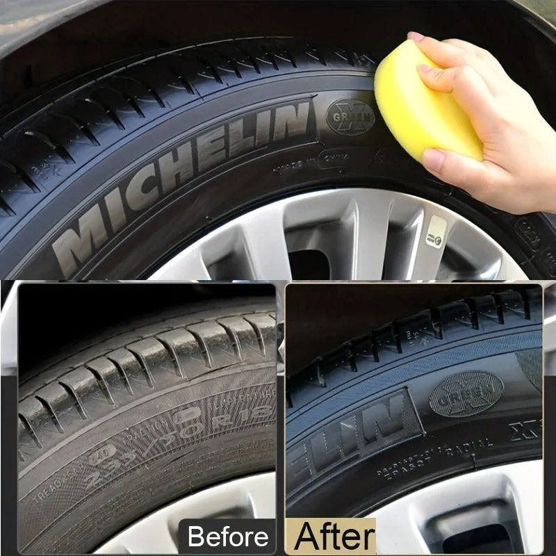 Black Durable Tyre Protection and Shine