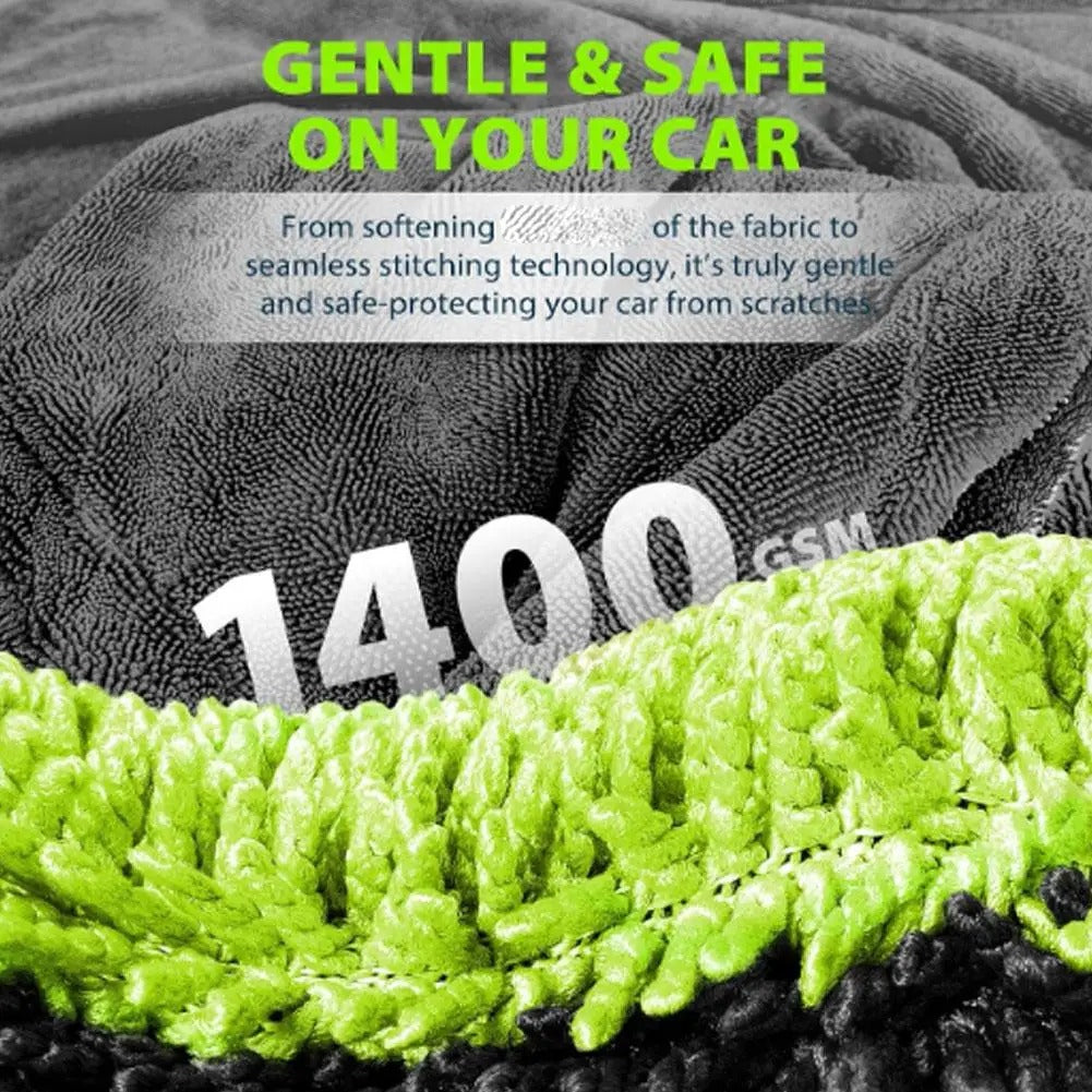 1400GSM Full Size Microfibre Car Drying Towel High