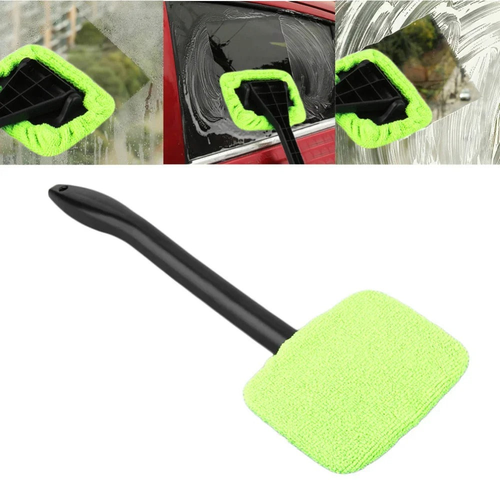 Window Cleaner Brush Kit Windshield Brush Auto Glass Wiper With Long Handle