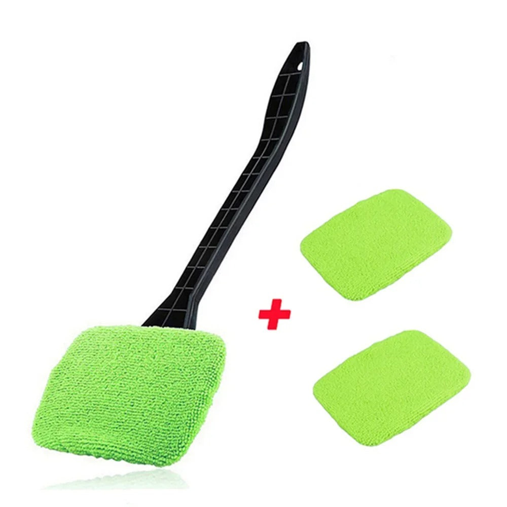 Window Cleaner Brush Kit Windshield Brush Auto Glass Wiper With Long Handle