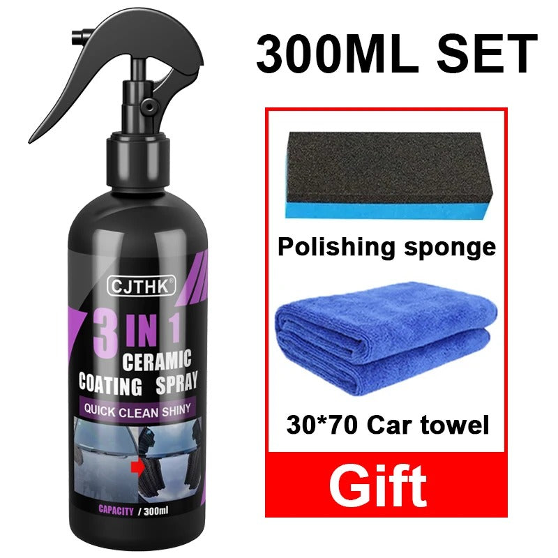 3 In 1 Car Ceramic Nano Liquid Coating Polish